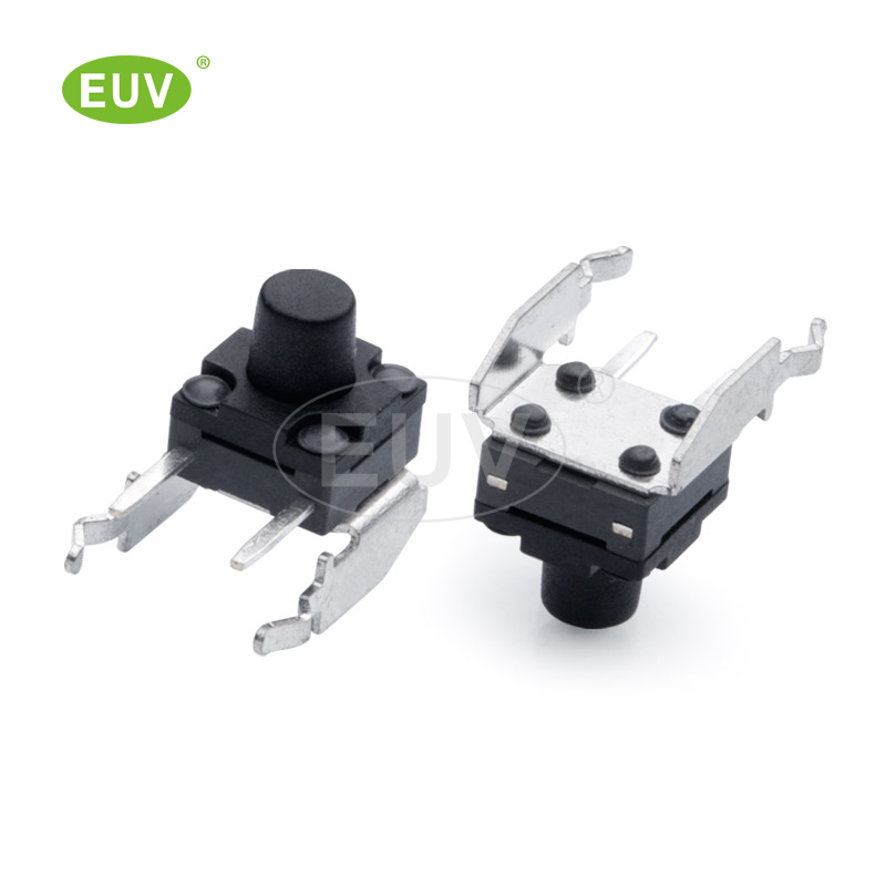 6.0mmx7.5mm 下支架侧按 防尘防水IP67 插件轻触开关