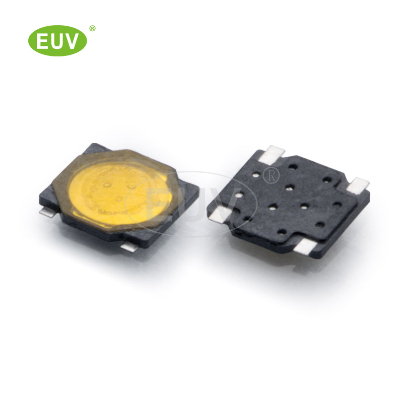 3.7mmx3.7mmx0.35mm 薄膜小体积 贴片轻触开关