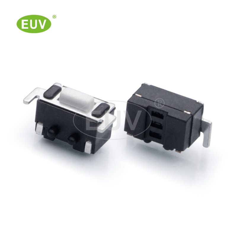 3.5mmx6.0mm 侧按 前插后贴 贴片轻触开关