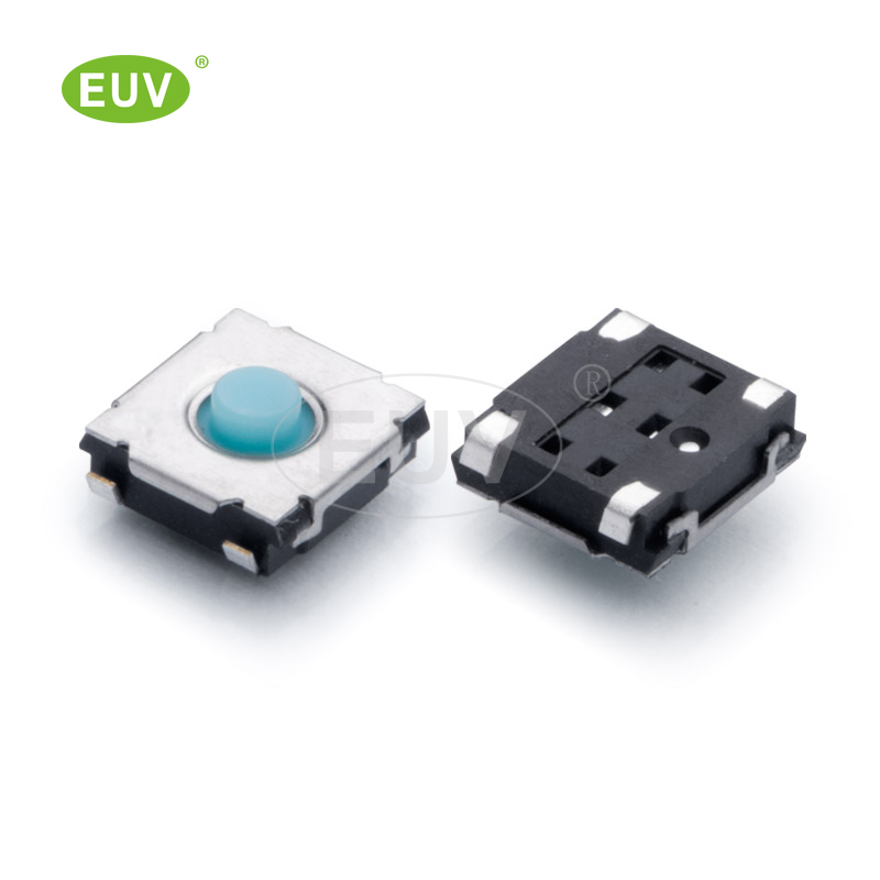 6.0mmx6.5mmx2.5mm 硅胶按钮 U型脚  贴片轻触开关