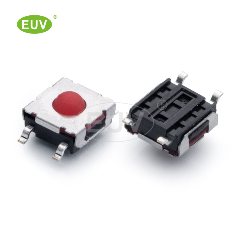 6.2mmx6.5mmx3.85mm 圆形硅胶按钮 贴片轻触开关
