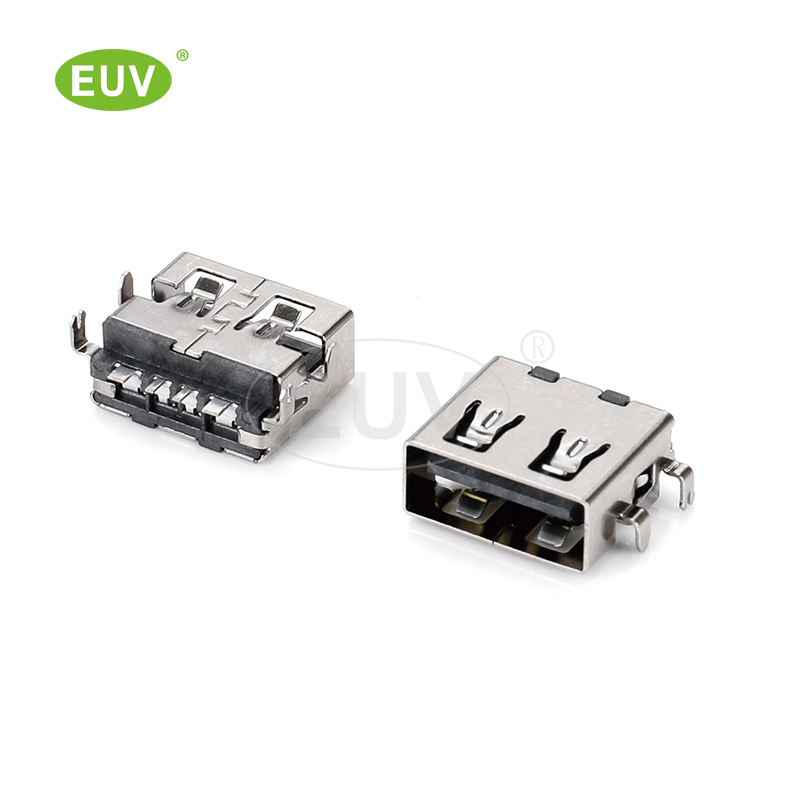 USB母座2.0 接口连接器3.0 EUF-306B