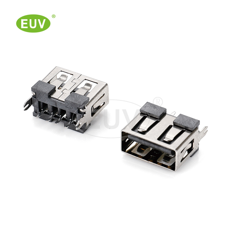 USB母座2.0 接口连接器3.0 EUF-315