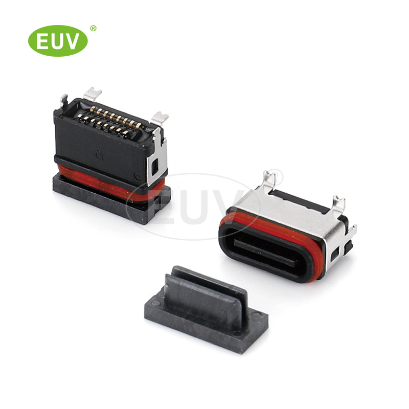 Type-C连接器16PIN 母座