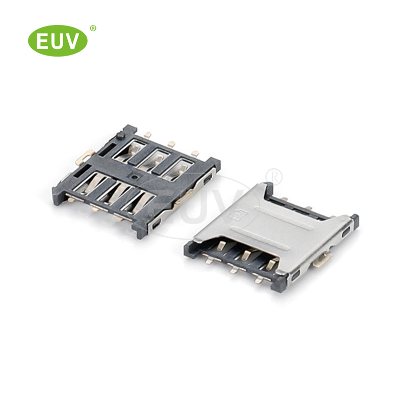 EKZ-M卡座 电池连接器6P H135