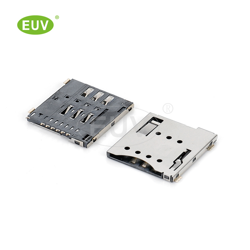 EKZ-M卡座 电池连接器6P-H15